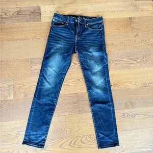 American Eagle Outfitters Dark Blue Men Jeans 31x32 skinny